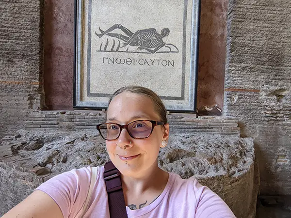 Alanna Heatherly engages in ancient and modern self-reflection at the 2024 summer school of the American Academy in Rome.